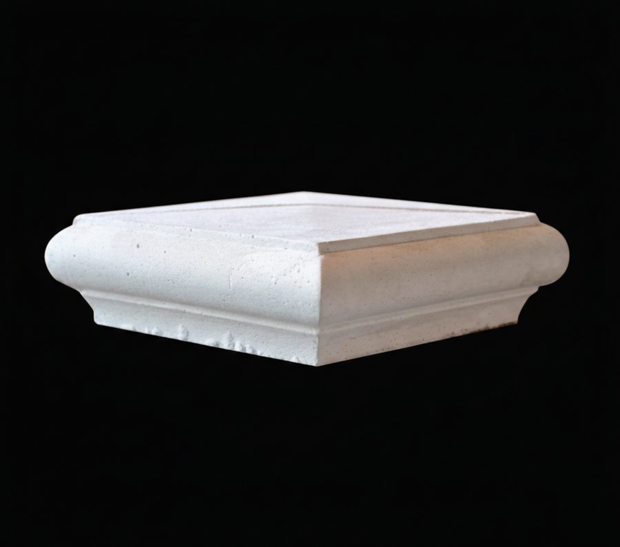 Bullnose Cap — precast concrete & cast stone, Mohan's Precast NYC
