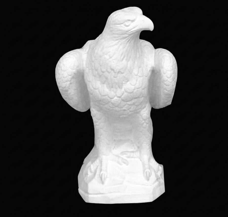 Left / Right Eagle — precast concrete & cast stone, Mohan's Precast NYC