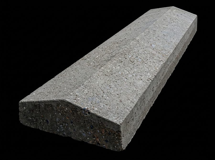 Pyramid Coping Stone — precast concrete & cast stone, Mohan's Precast NYC