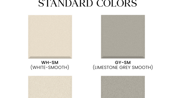 Mohans Precast Standard Color Chart Flyer