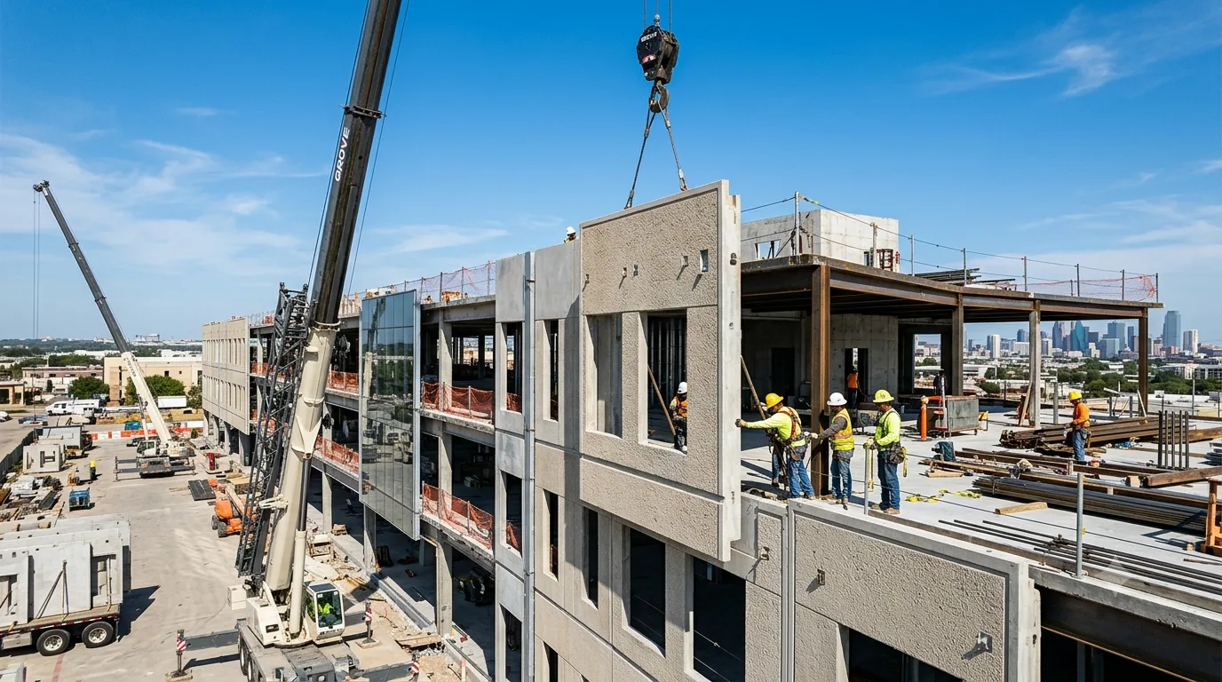 The Advantages of Precast Wall Panels