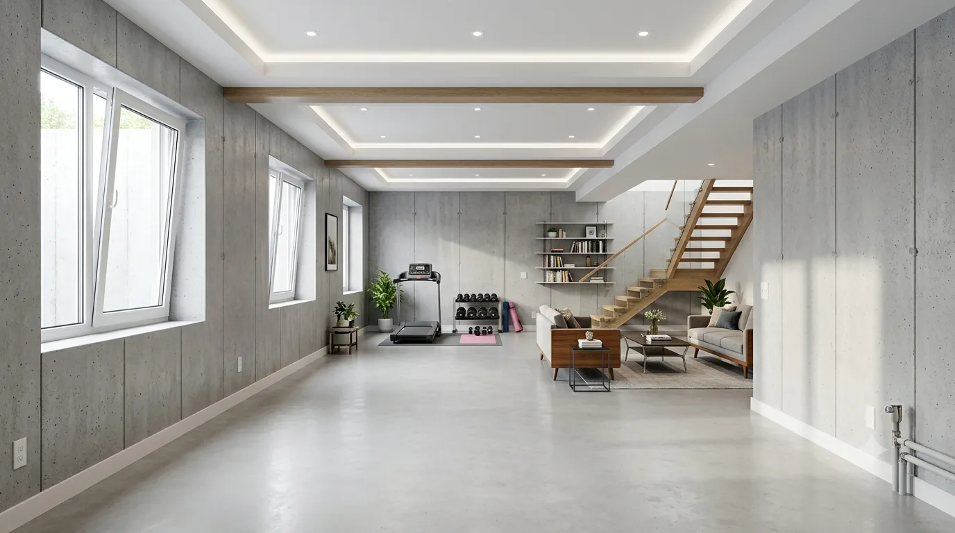 Building Clean, Dry and Healthier Basements with Precast Concrete
