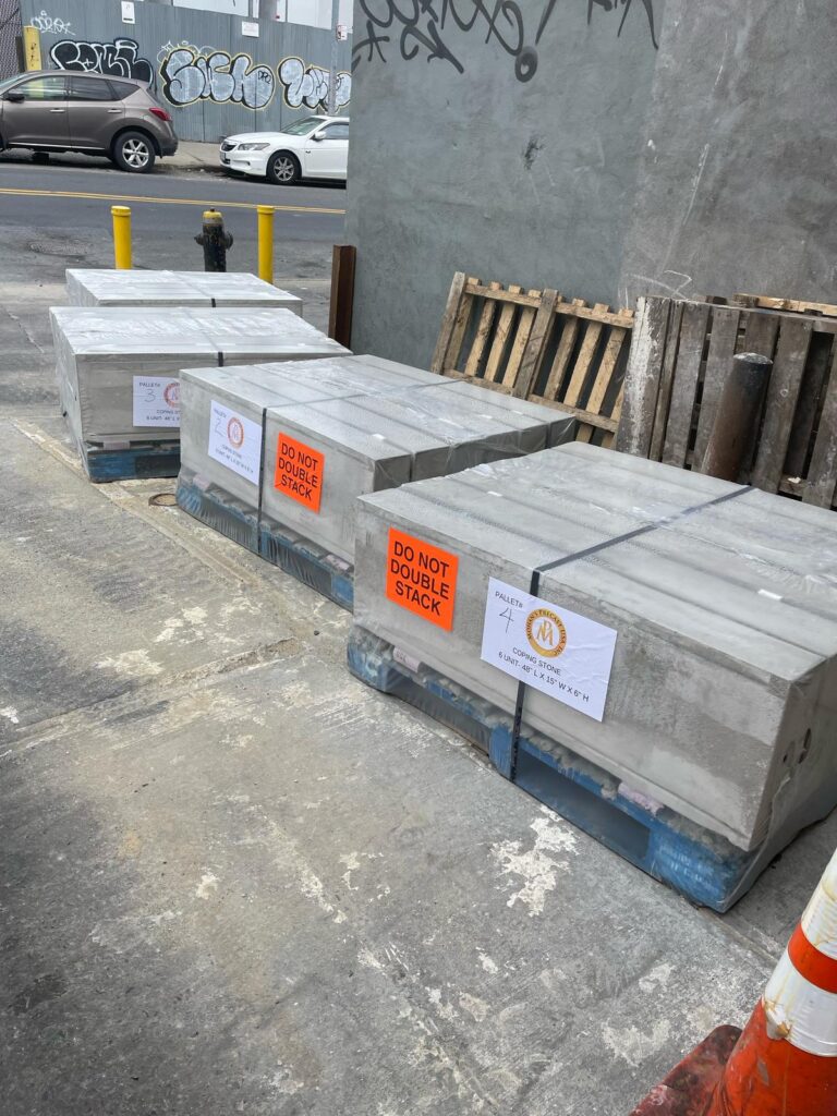PS 194 K project completed with Coping Stone by Mohan’s Precast USA in NYC, May 2022