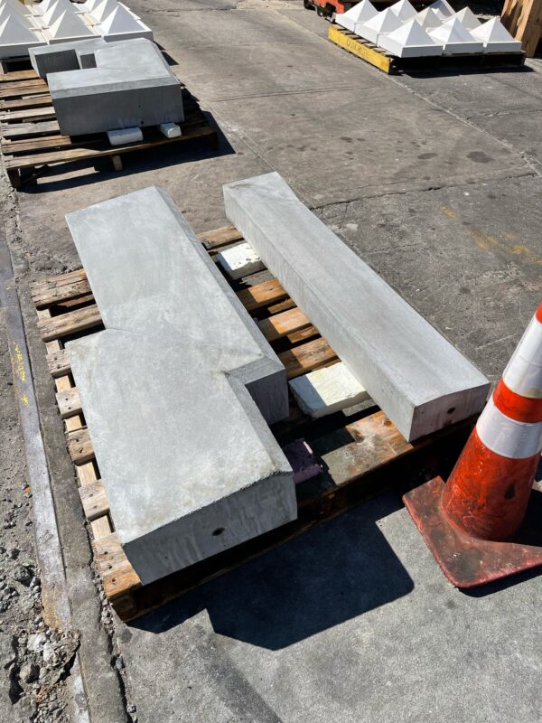 HS 468 K project with precast ledge stone and coping stone by Mohan’s Precast USA, NYC, June 2021