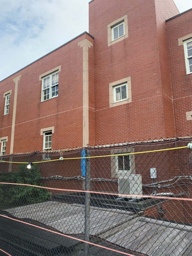 Bushwich HS K precast quoin by Mohan’s Precast USA, NYC, May 2020