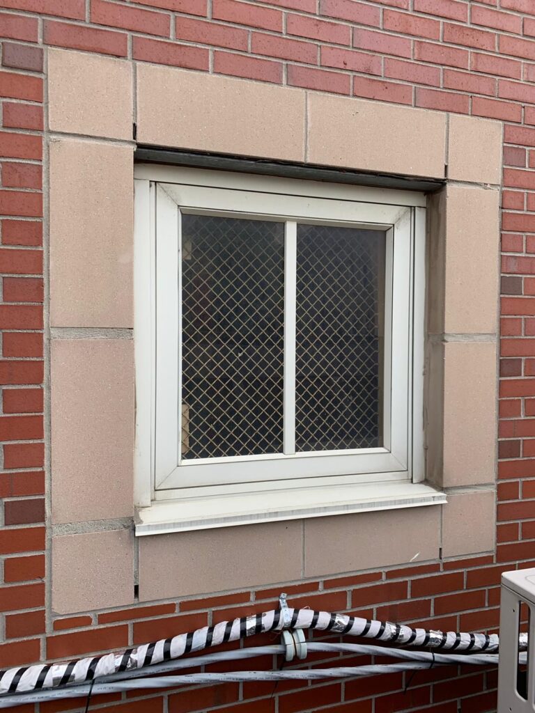 Bushwich HS K precast quoin by Mohan’s Precast USA, NYC, May 2020