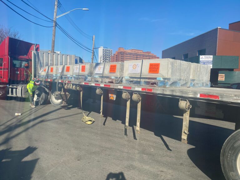 PS 38 K project with precast coping stone by Mohan’s Precast USA, NYC, June 2022