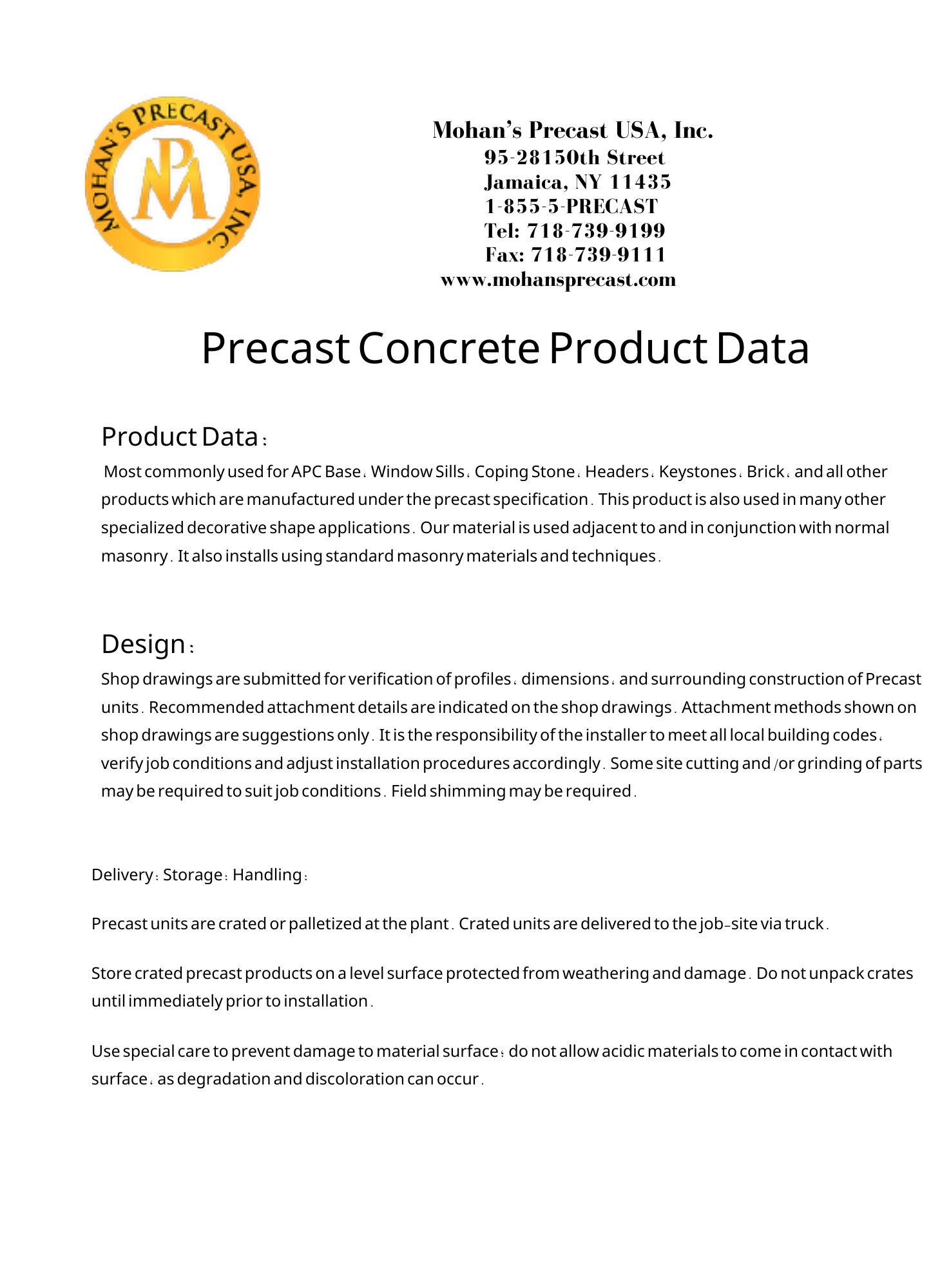 Mohan's Precast USA,INc.-Product Sheet-7_24_24.pdf